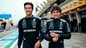 Mercedes gaat in 2026 door met George Russell en Andrea Kimi Antonelli