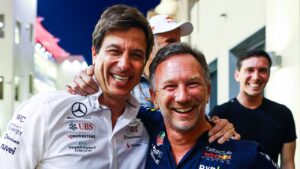 Toto Wolff is niet blij dat Laurent Mekies Christian Horner bij Red Bull heeft vervangen