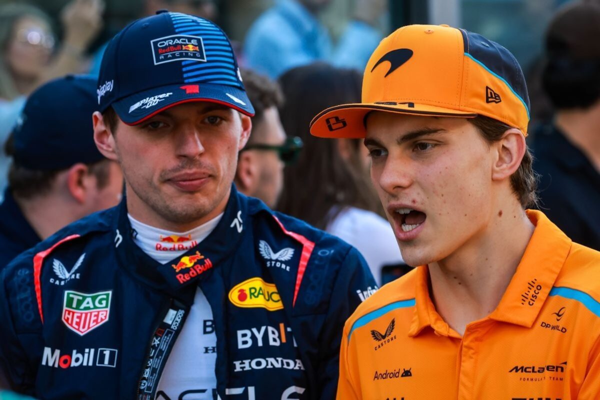 Oscar Piastri doet Max Verstappen een belofte na de nederlaag in Imola