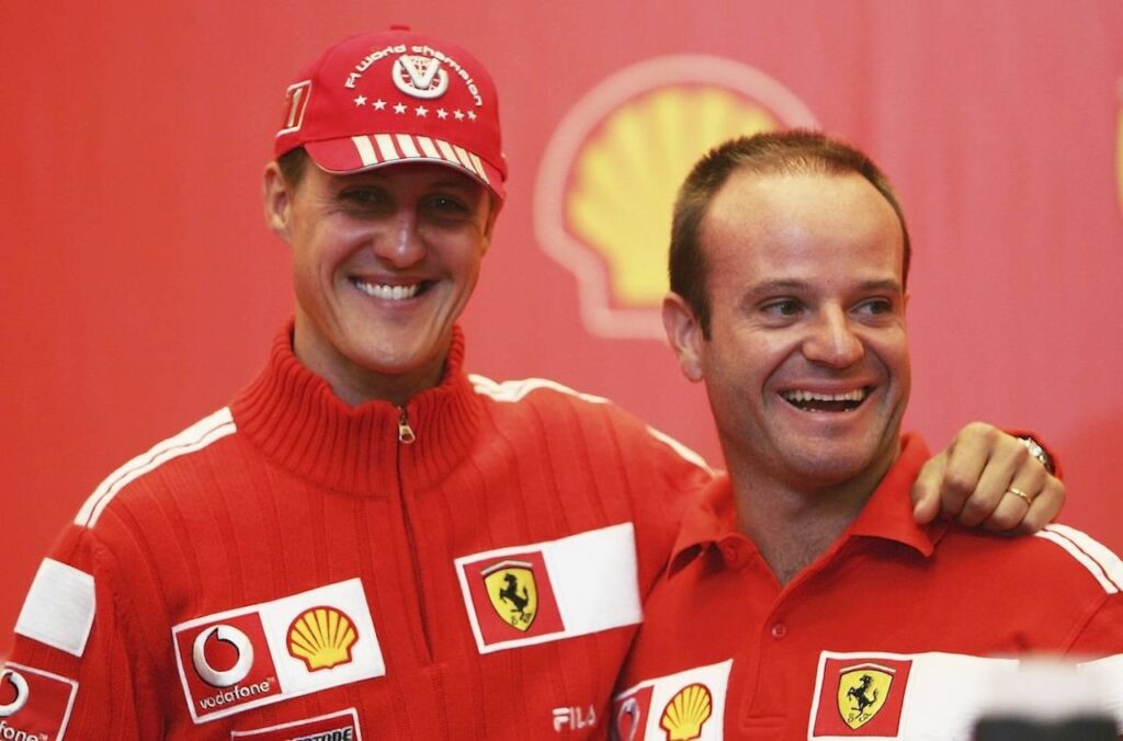 Teamgenoot is blij met het goede nieuws over Michael Schumacher