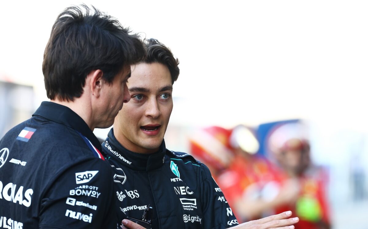 Toto Wolff geeft grote hint over de toekomst van George Russell bij Mercedes