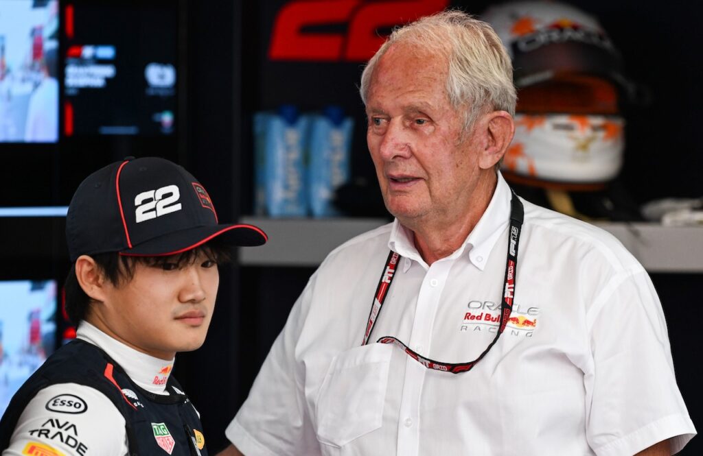 Helmut Marko grijpt in bij Red Bull na opnieuw een mislukking van Yuki Tsunoda