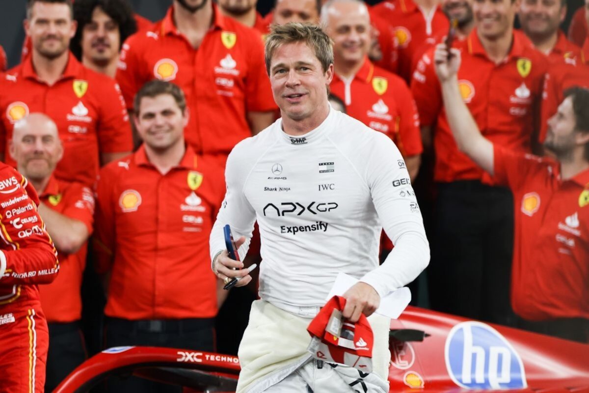 Brad Pitt ‘sliep 36 uur niet’ na het rijden in een F1-auto van McLaren