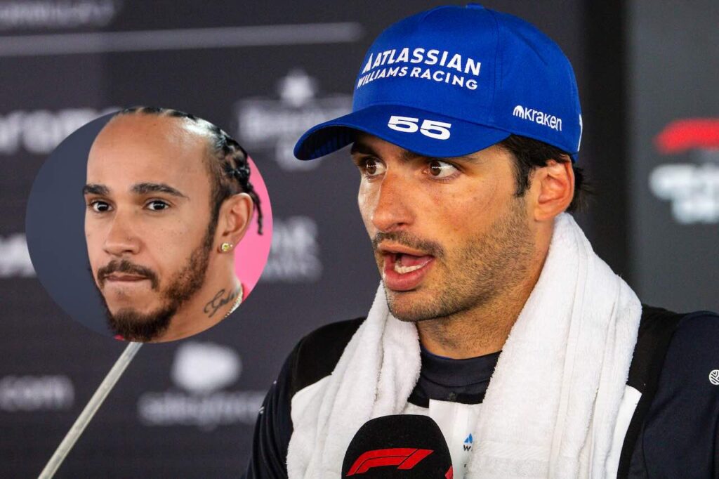 Carlos Sainz weet wat er aan de hand is bij Lewis Hamilton en Ferrari