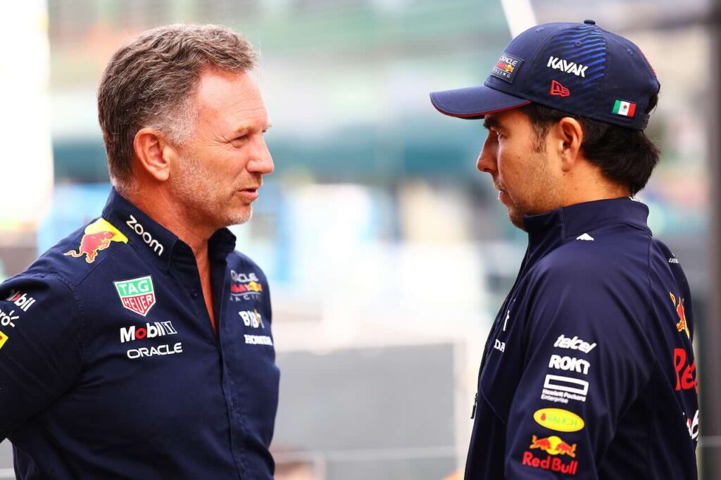 Sergio Perez onthult een bizarre opmerking van Christian Horner over Alex Albon