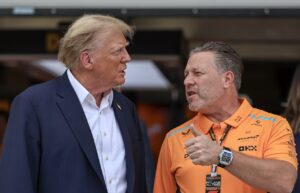 McLaren reageert op bericht dat Donald Trump in hun F1-auto zou gaan rijden