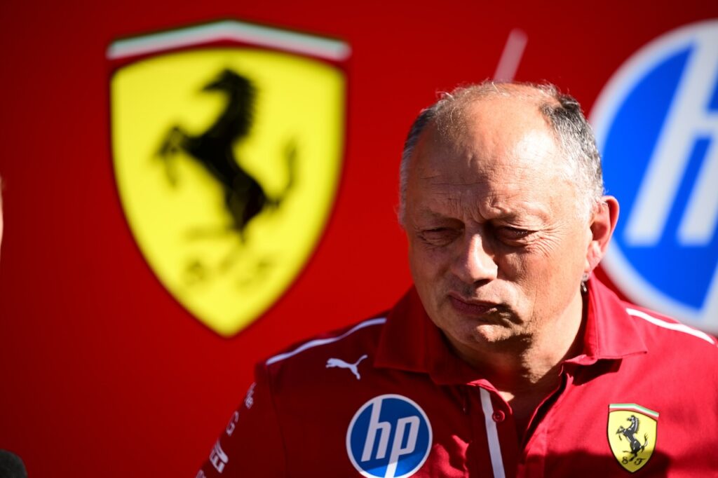 Ferrari verrast door de plotselinge afwezigheid van Fred Vasseur