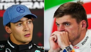 Soap tussen Russell en Verstappen duurt voort: ‘Ik lig er niet wakker van’