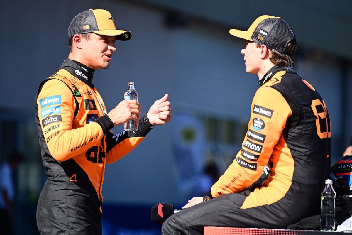 Lando Norris en Oscar Piastri