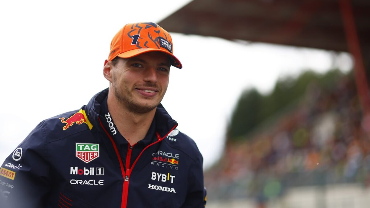 Max Verstappen in Spa