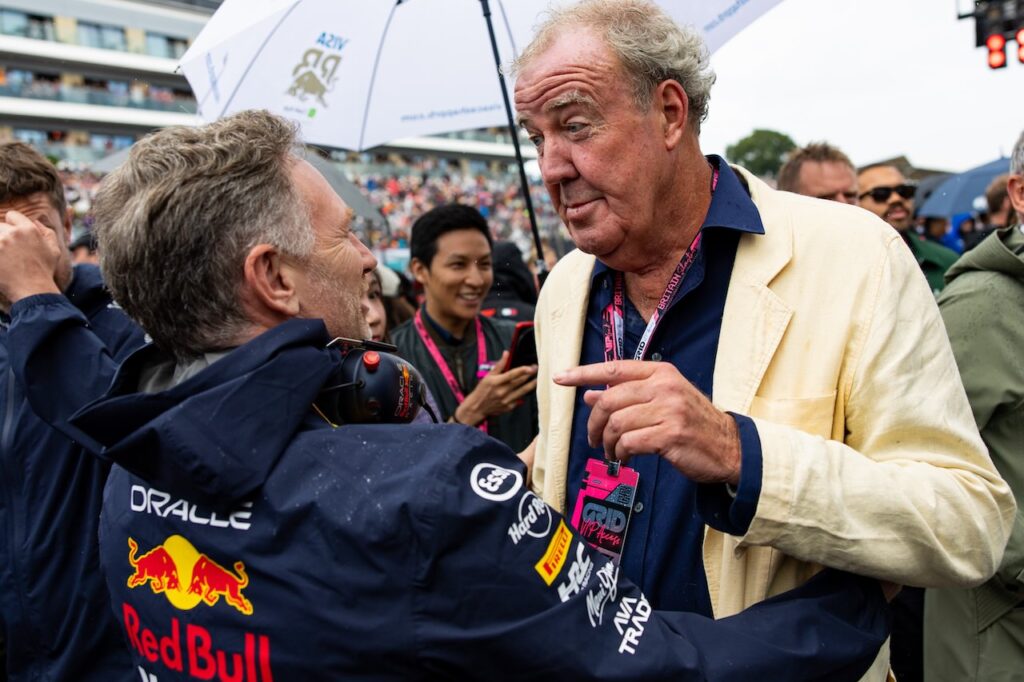 Jeremy Clarkson reageert met vier woorden op ontslag Christian Horner