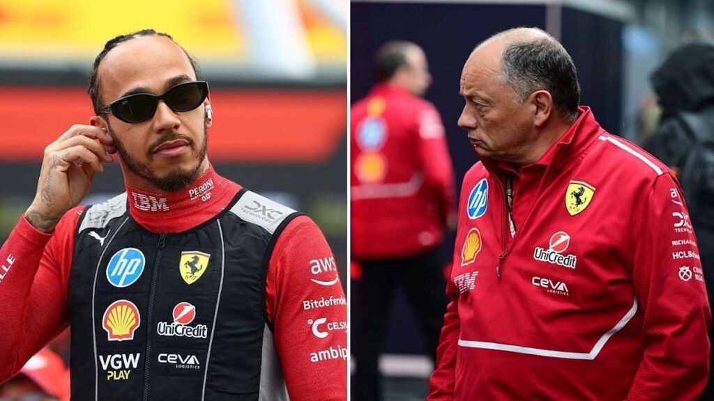 Ferrari-baas ontdekt groot probleem bij Lewis Hamilton