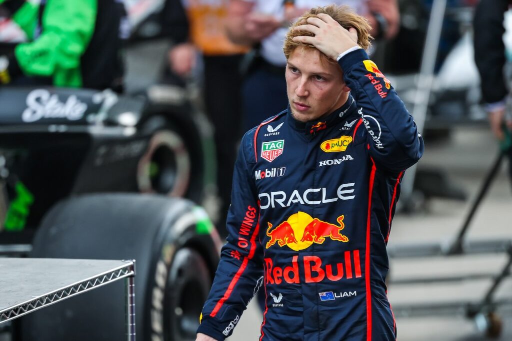 Liam Lawson terug in Red Bull-bolide