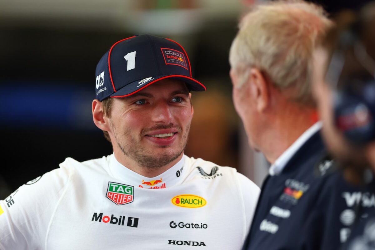 Max Verstappen en Helmut Marko