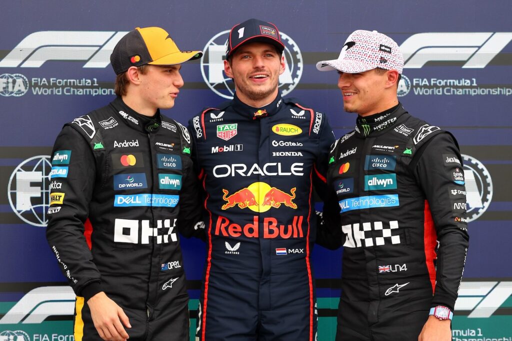 De startopstelling van de Grand Prix is op het laatste moment aangepast