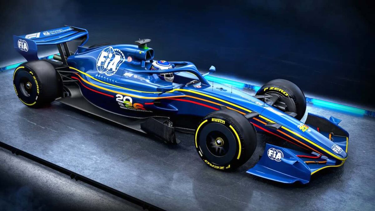 Formule 1 design concept voor 2026 / FIA
