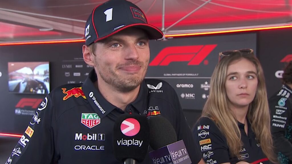 Max Verstappen reageert bij Viaplay op de dubieuze teamorders bij McLaren