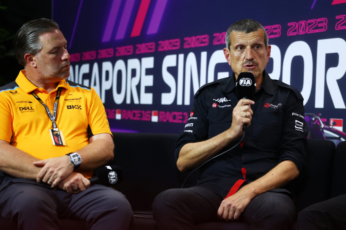 Zak Brown Günther Steiner