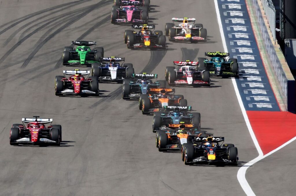 Start F1 in Austin