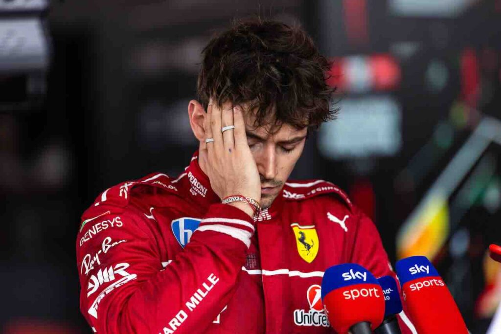Charles Leclerc heeft zeer slecht nieuws voor alle Ferrari-fans