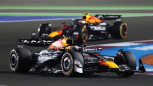 Auto Max Verstappen op het laatste moment aangepast voor de GP van Qatar