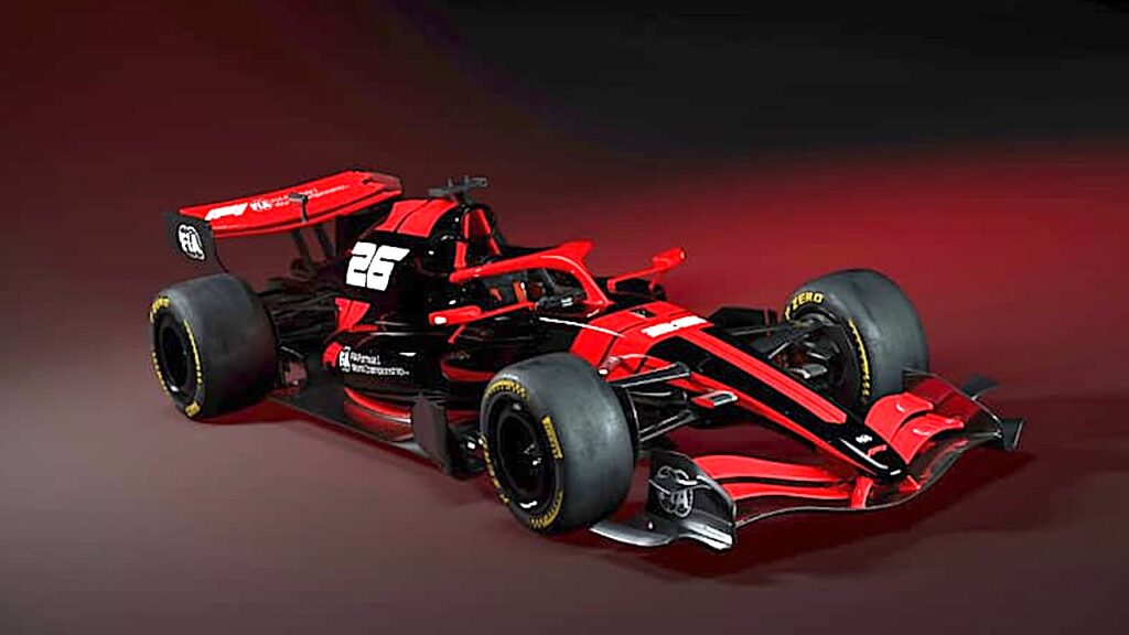FIA onthult de Formule 1-auto van 2026