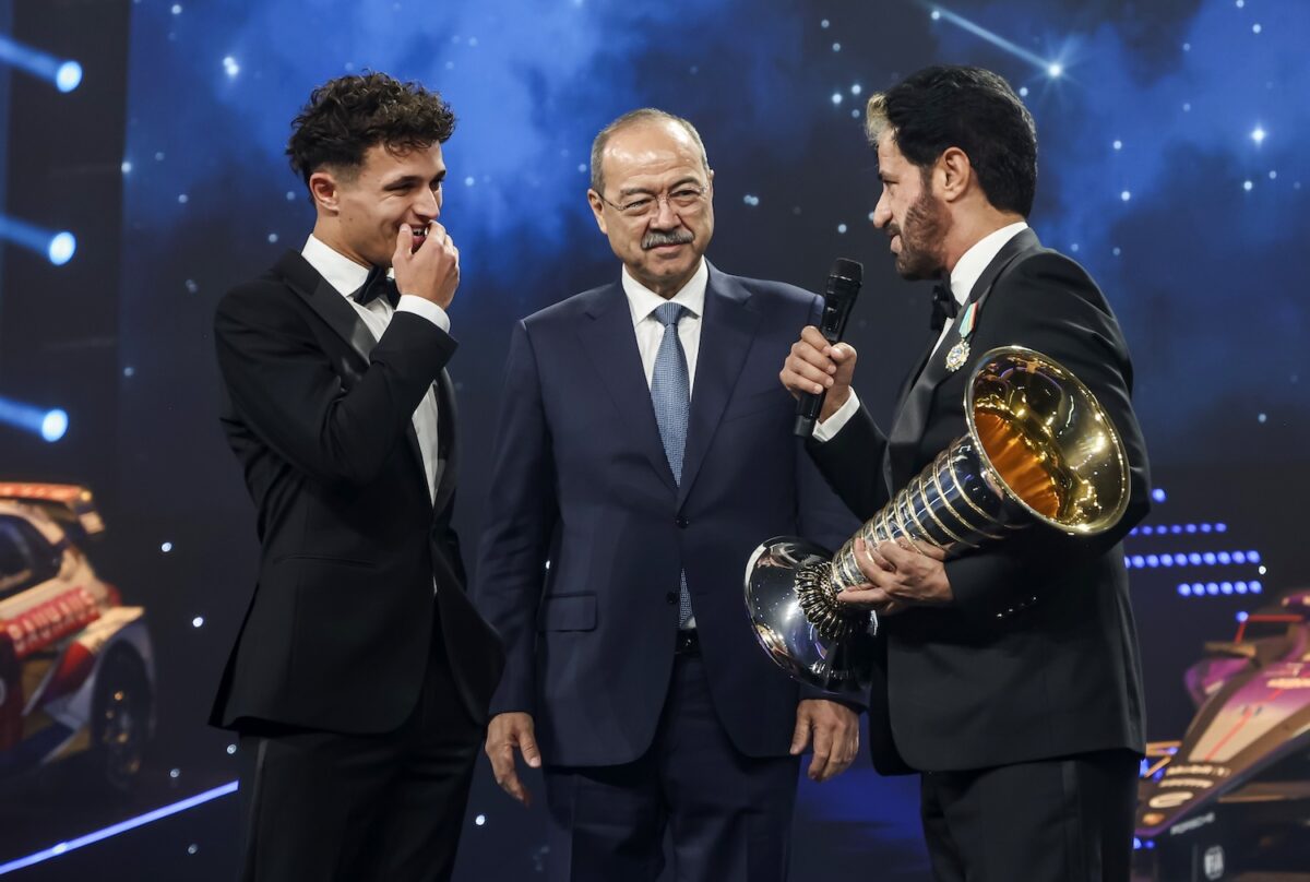 Lando Norris en Mohammed ben Sulayem