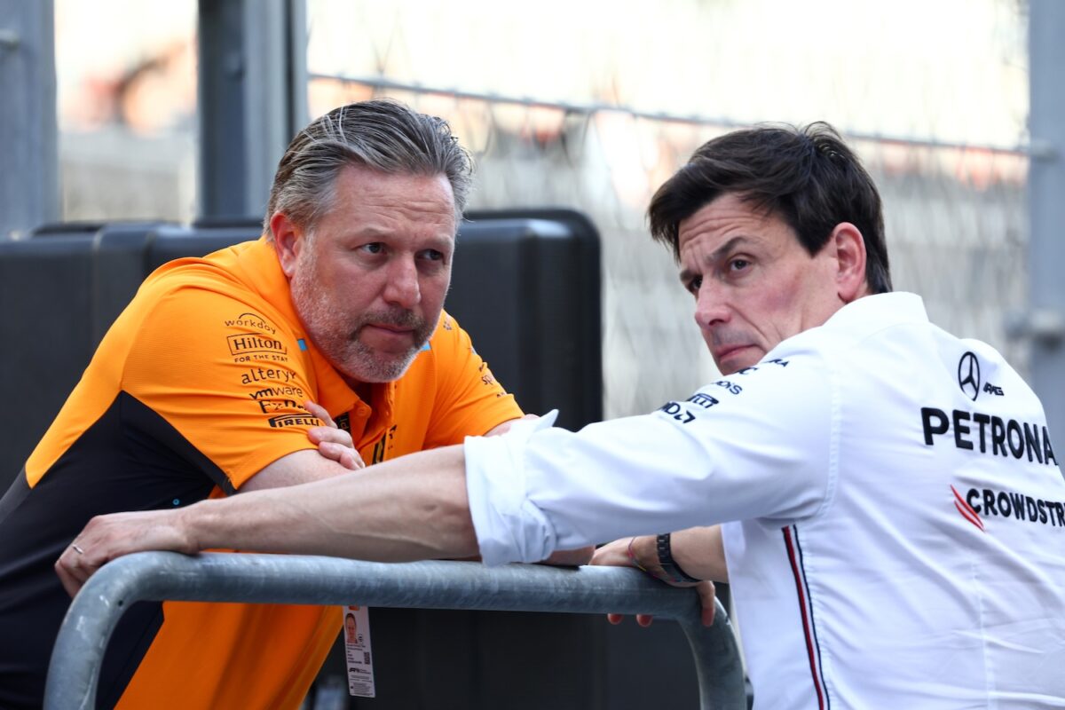 Zak Brow Toto Wolff