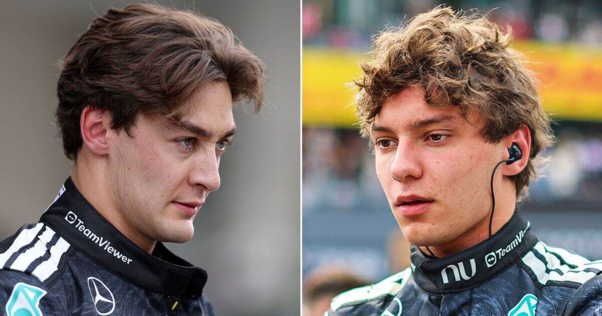 George Russell en Kimi Antonelli