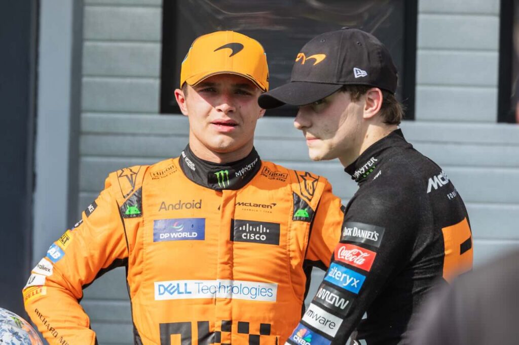 Lando Norris baalt van ‘ongelukkige’ Piastri