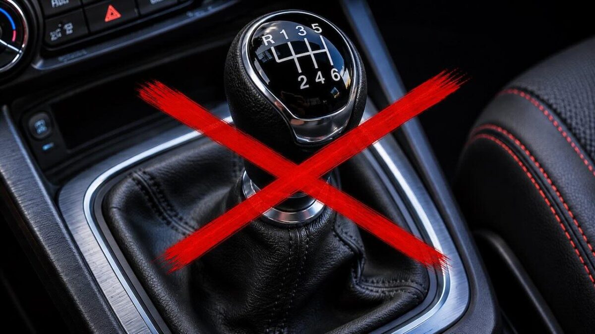 Auto’s met een handbak gaan compleet verdwijnen