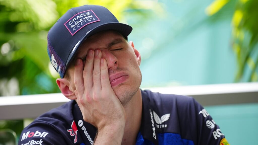 Max Verstappen moet race overslaan en komt met een reactie