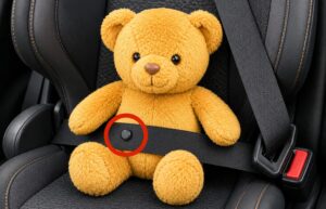 Weinig automobilisten weten dit: kleine knopje op de veiligheidsgordel speelt een belangrijke rol