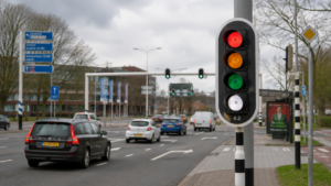 Onderzoekers willen een vierde kleur aan verkeerslichten toevoegen