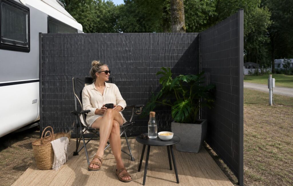 Maak je campervakantie zomerklaar met dit privacyscherm van Lidl