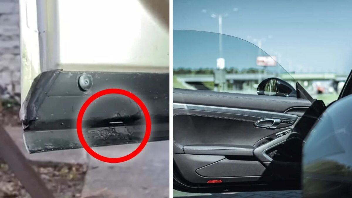 Weinig mensen kennen deze gaatjes in de autodeur, maar ze hebben een belangrijke functie