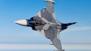 Saab onthult eerste Gripen F: dit is de nieuwe Zweedse straaljager