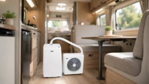 Mobiele splitairco voor campers: zo kom je stiller door warme nachten