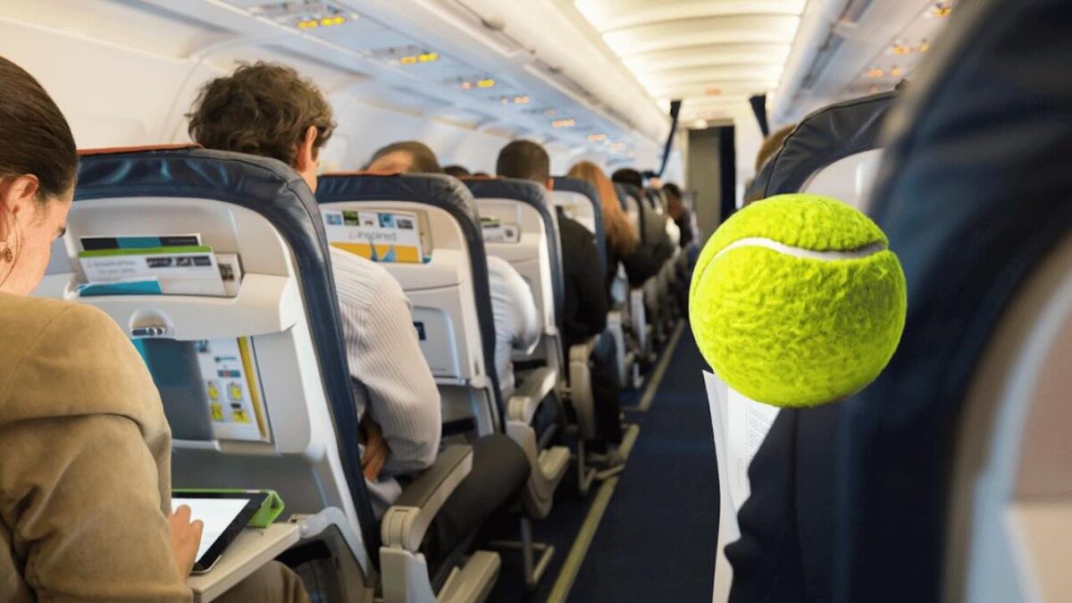 Daarom moet je altijd een tennisbal in je handbagage stoppen en in je auto leggen