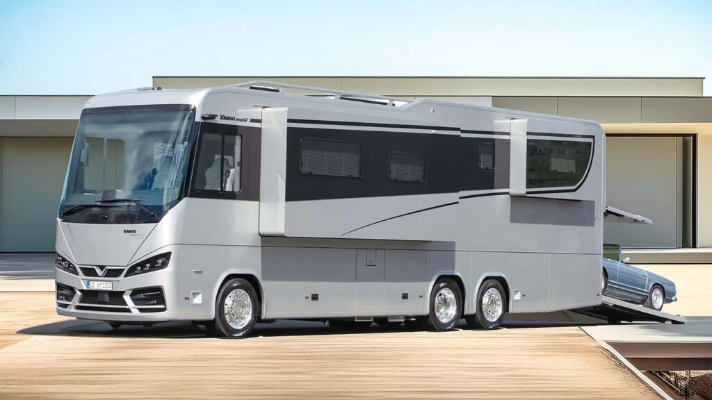 Camper van 2,2 miljoen euro, maar de echte troef zit achterin