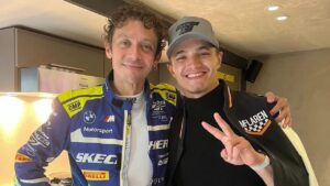 Lando Norris wil Valentino Rossi als teamgenoot