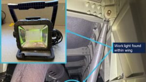 Airbus A380 van Qantas vliegt twee dagen met vergeten lamp in vleugel