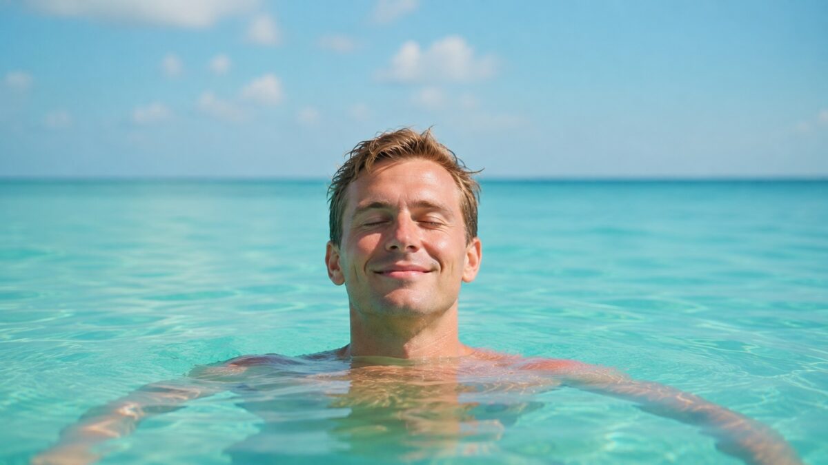 Slimme vakantiegangers plassen altijd in zee