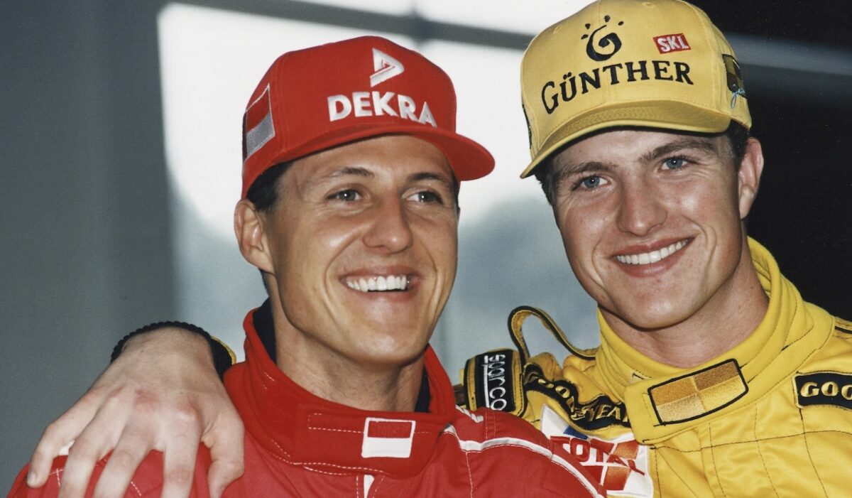 Michael en Ralf Schumacher