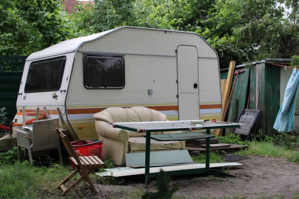 ook zui duidelijke caravan