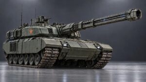China werkt aan bizarre tank met kernreactor en kanon dat 12.600 km/u haalt